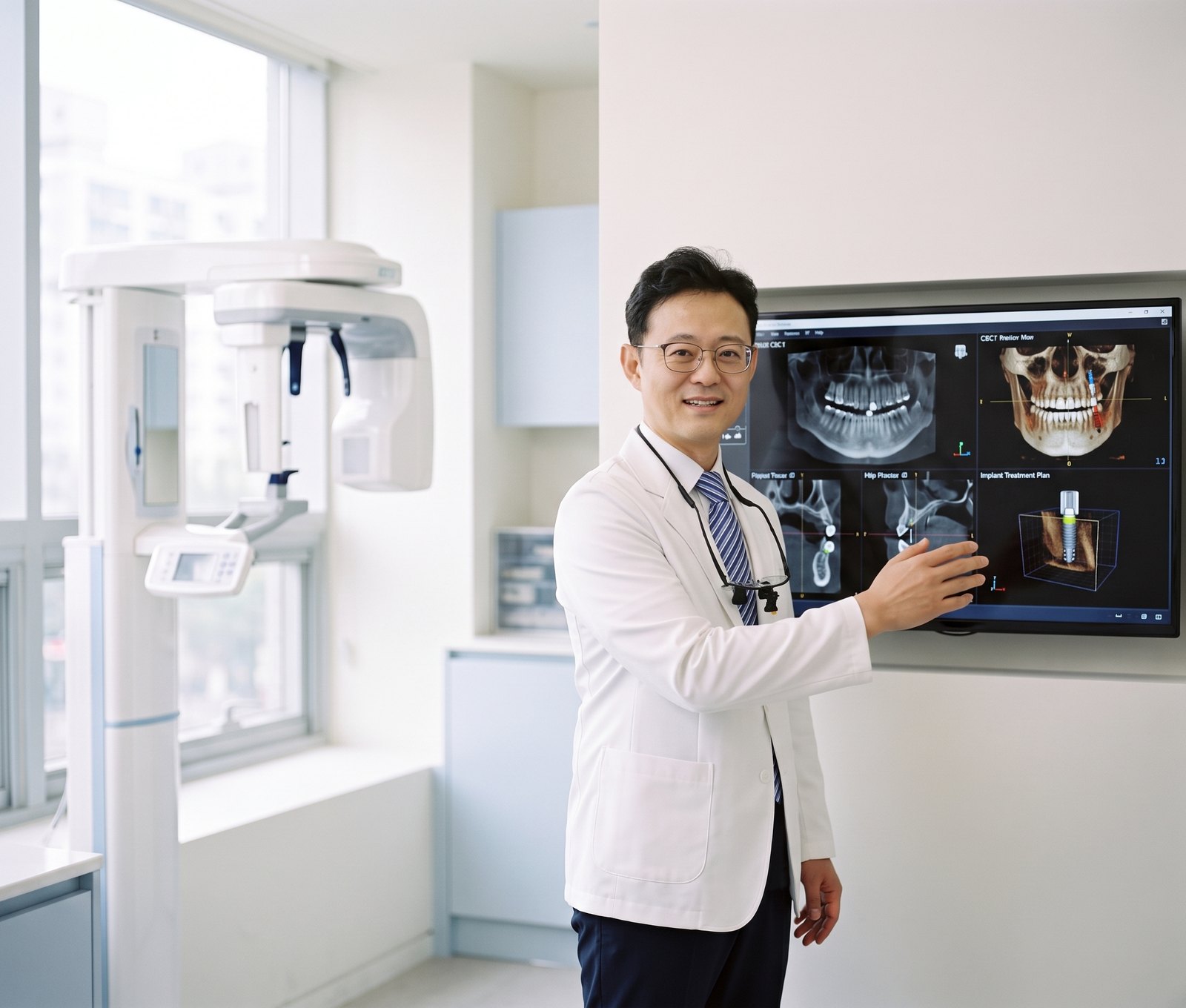 좋은치과 구강외과 - CBCT 3D 스캔 임플란트 치료 계획